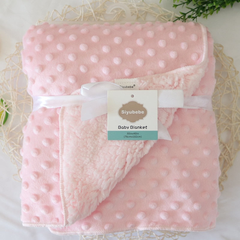 Thick Fleece Baby Blankets