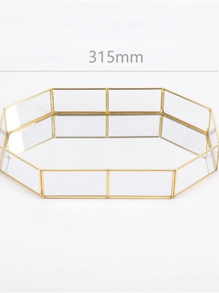 European Style Geometric Tray