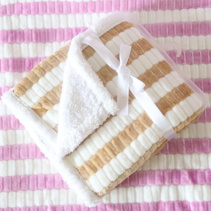 Thick Fleece Baby Blankets