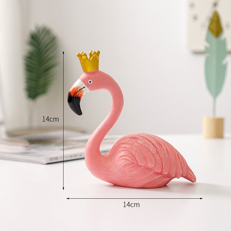 Pink Flamingo Statue