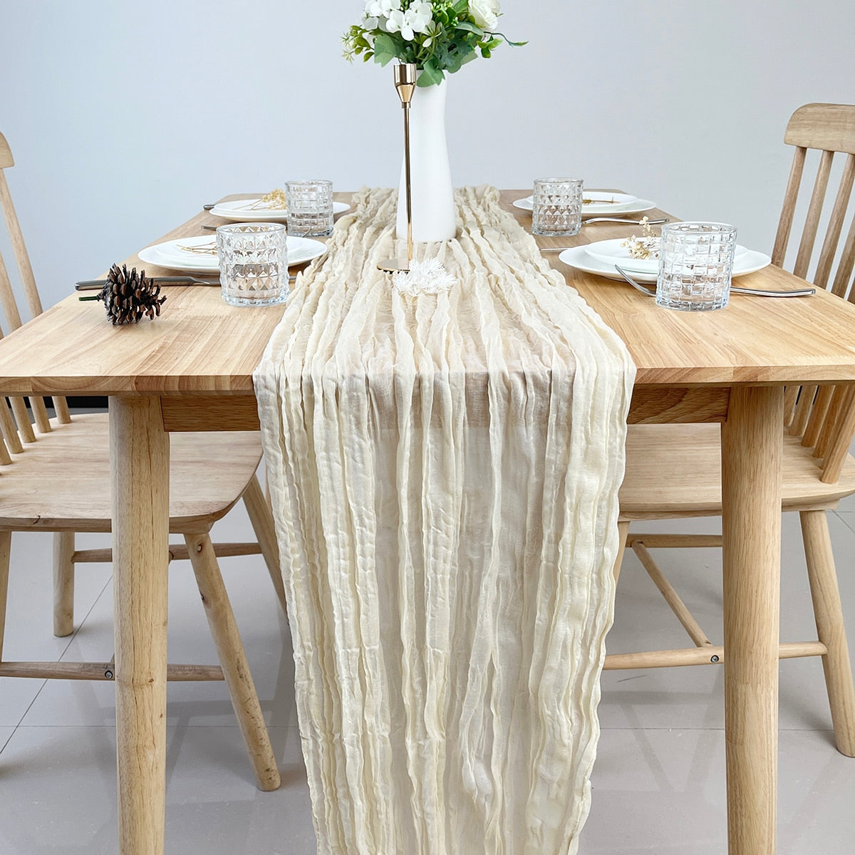 Semi-Sheer Table Runner