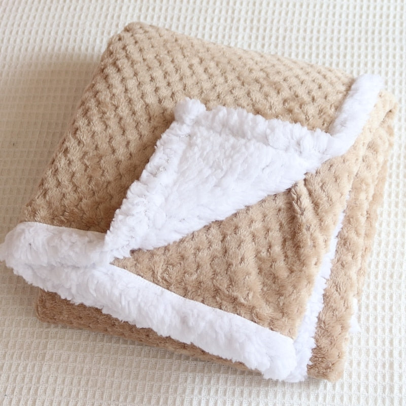 Thick Fleece Baby Blankets