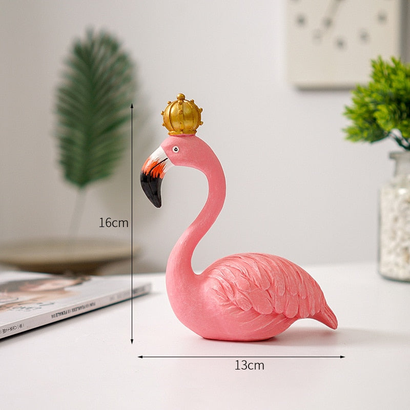 Pink Flamingo Statue