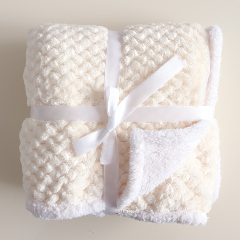 Thick Fleece Baby Blankets