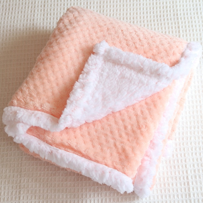 Thick Fleece Baby Blankets