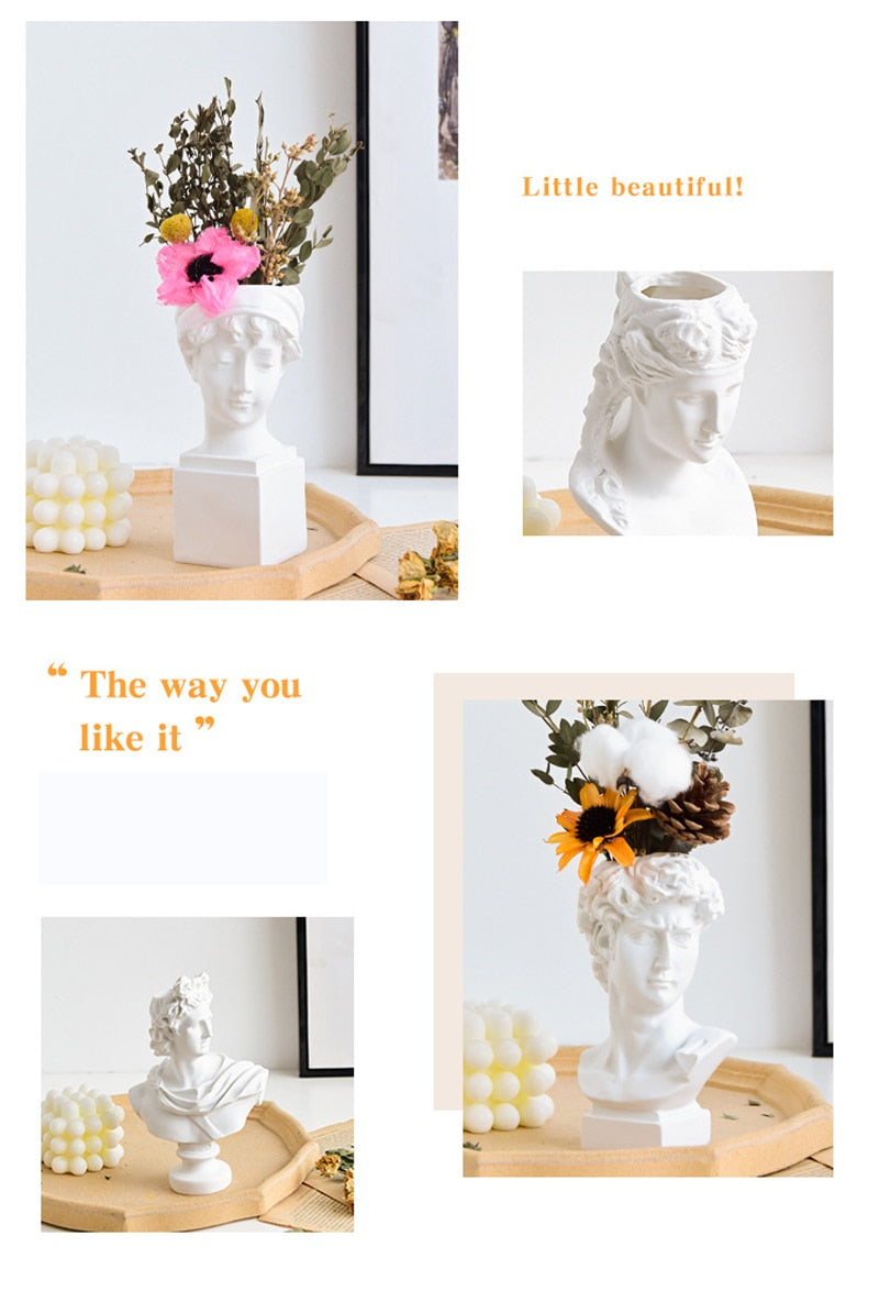 Ceramic Head Vase