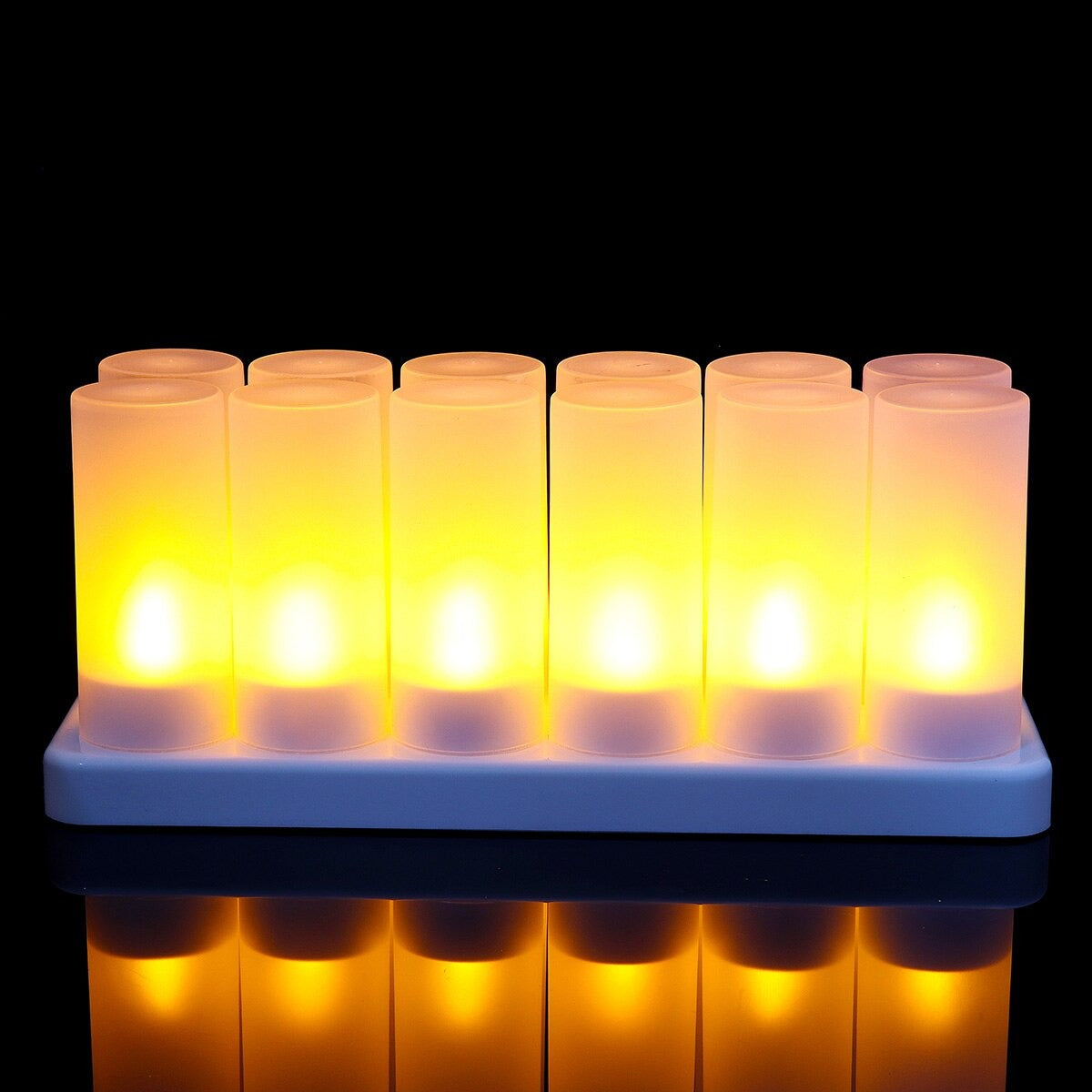 12 Piece Rechargeable Candles