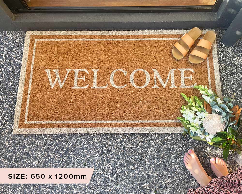 Welcome Sand Doormat