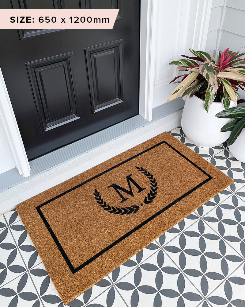 Initial Custom Doormat