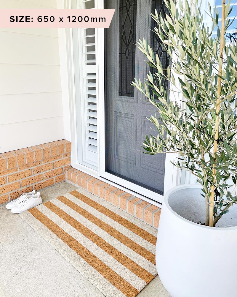 Stripes Sand Doormat