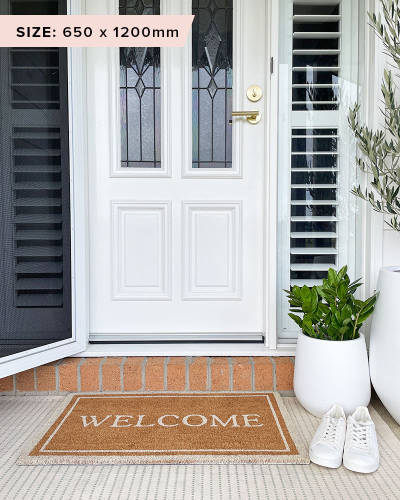 Welcome Sand Doormat