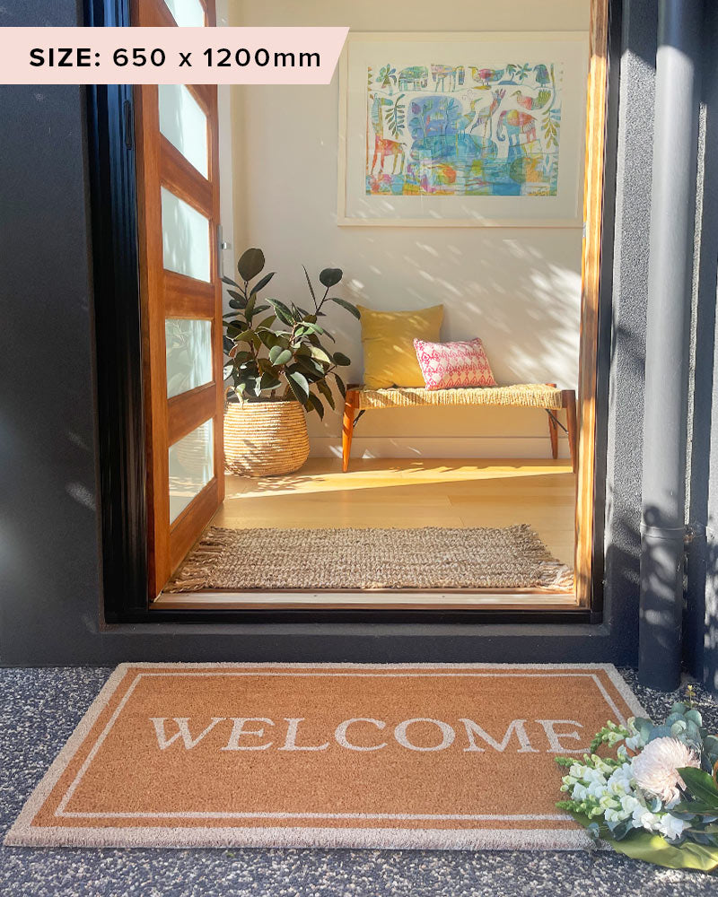 Welcome Sand Doormat