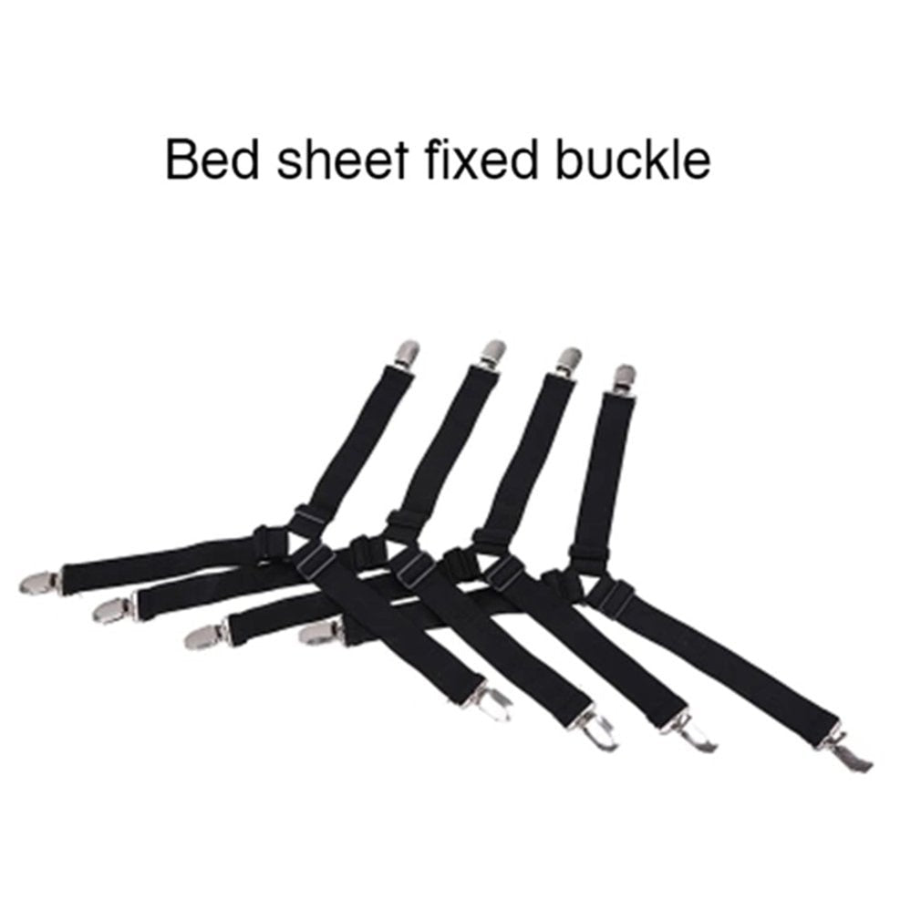 Adjustable Bed Suspenders (4 Piece)