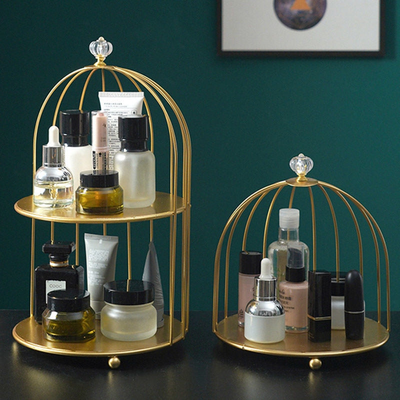 Bird Cage Cosmetic Organiser