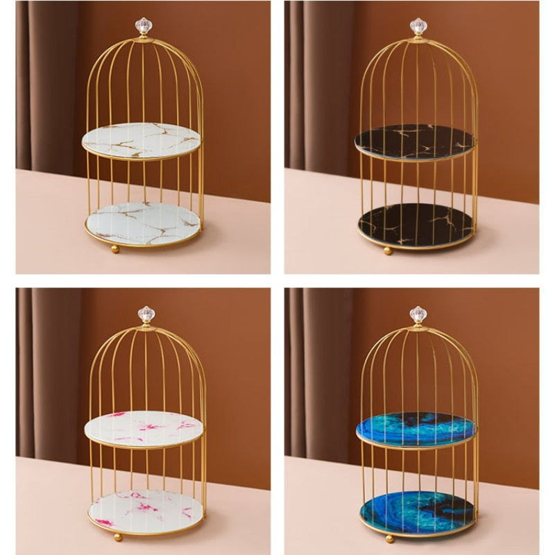 Bird Cage Cosmetic Organiser