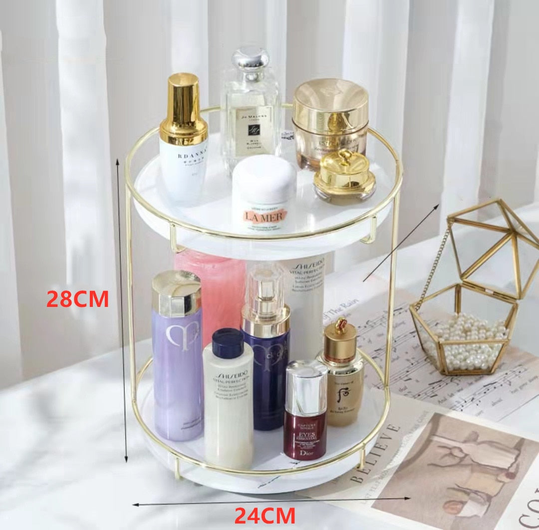 Golden Frame Beauty Organiser