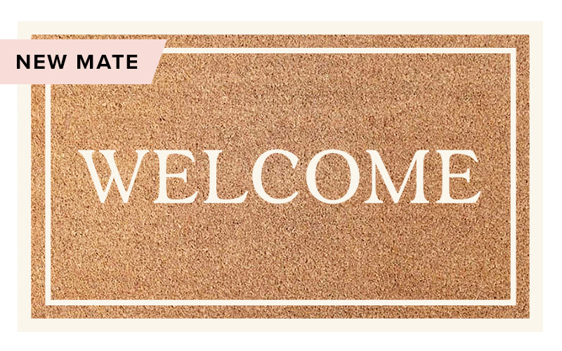 Welcome Sand Doormat