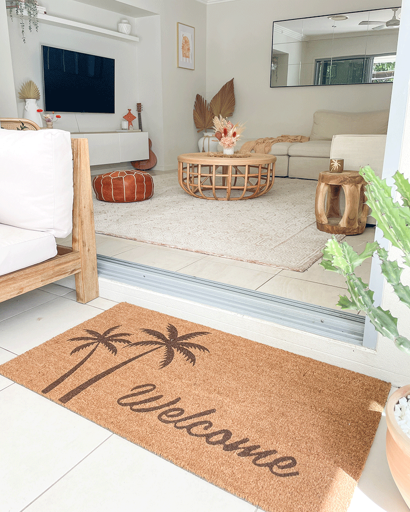 Welcome Palms Doormat