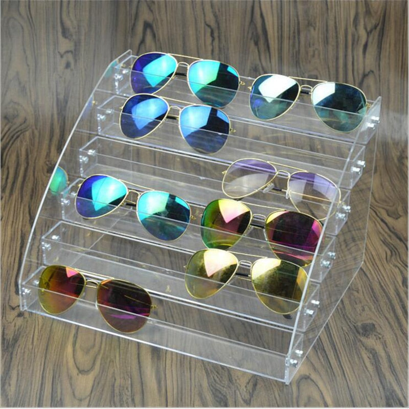 Clear Sunglasses Display Stand