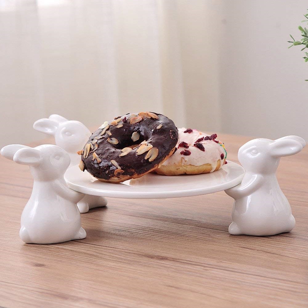 Rabbit Cake Stand