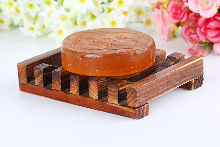 Dark Wooden Soap Holder