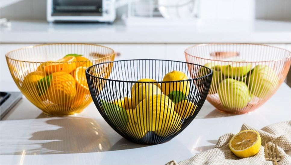 Geometric Serving Basket