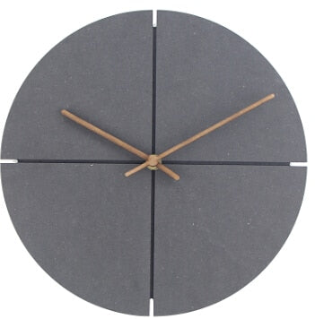 Concrete Style Wall Clocks