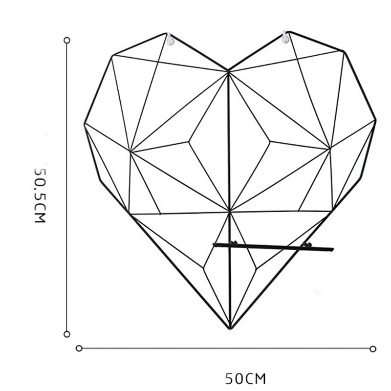 Heart-Shaped DIY Photo Grid