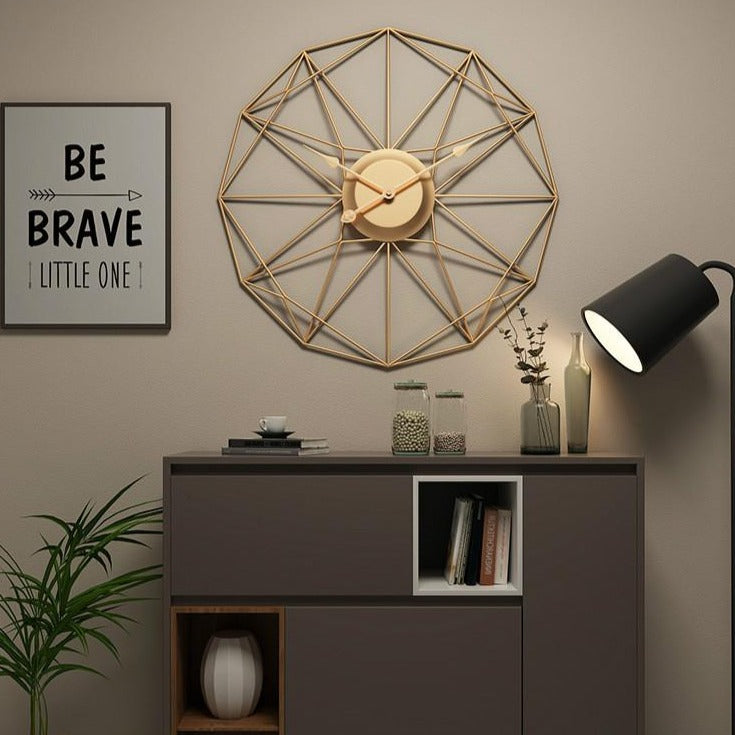 Plated Wall Clock