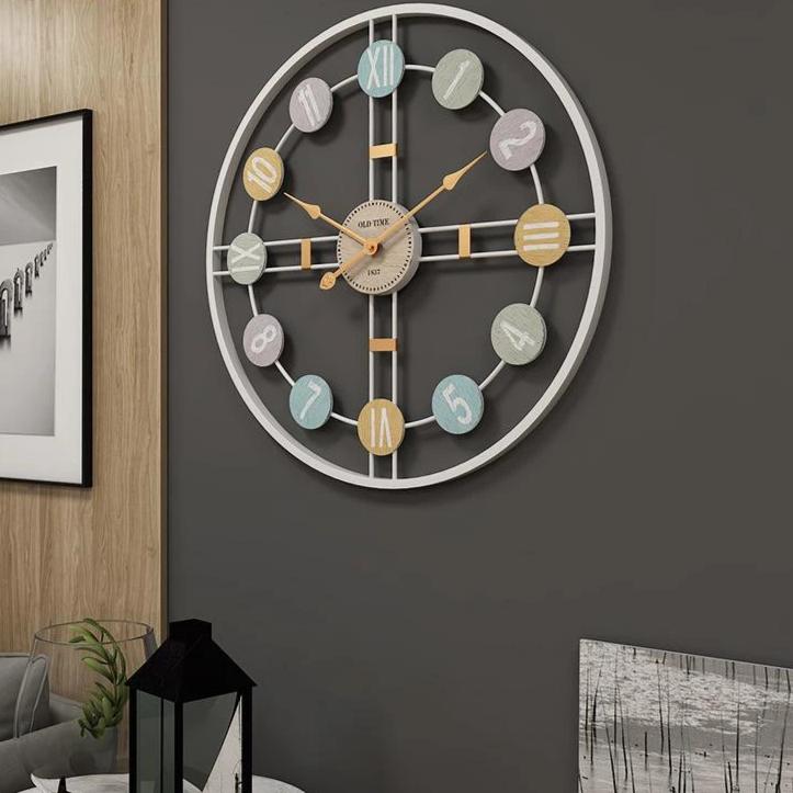 Pastel Wall Clock