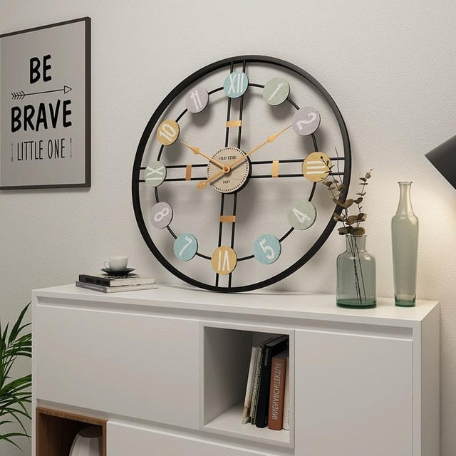 Pastel Wall Clock