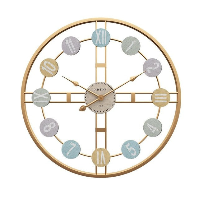 Pastel Wall Clock