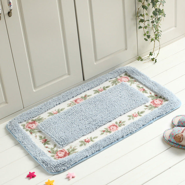 Floral Bath Mats