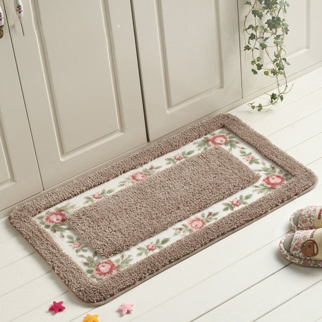 Floral Bath Mats