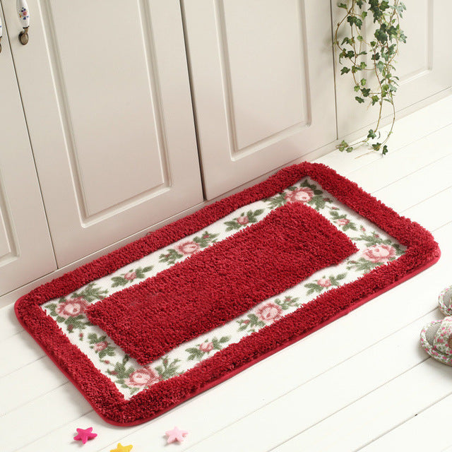 Floral Bath Mats