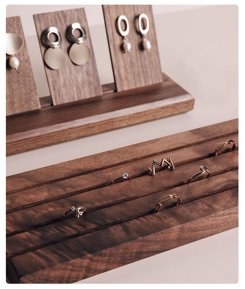 Walnut Jewellery Display