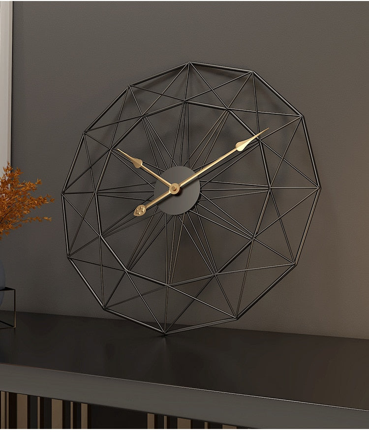 Vitruvian Wall Clock