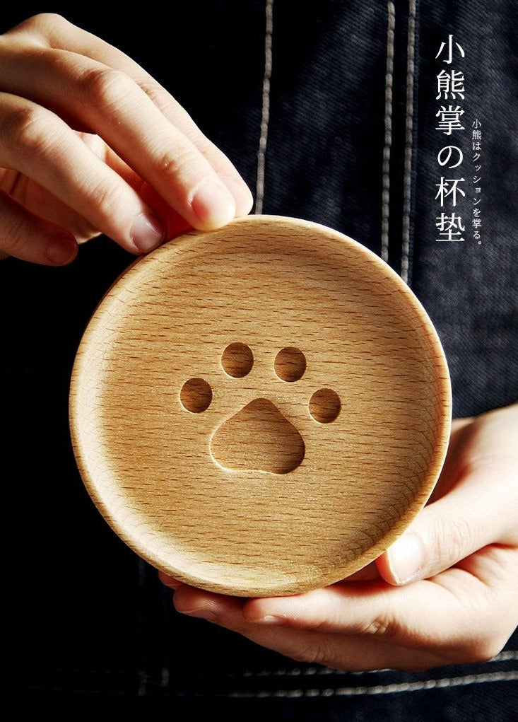 Paw Print Coaster