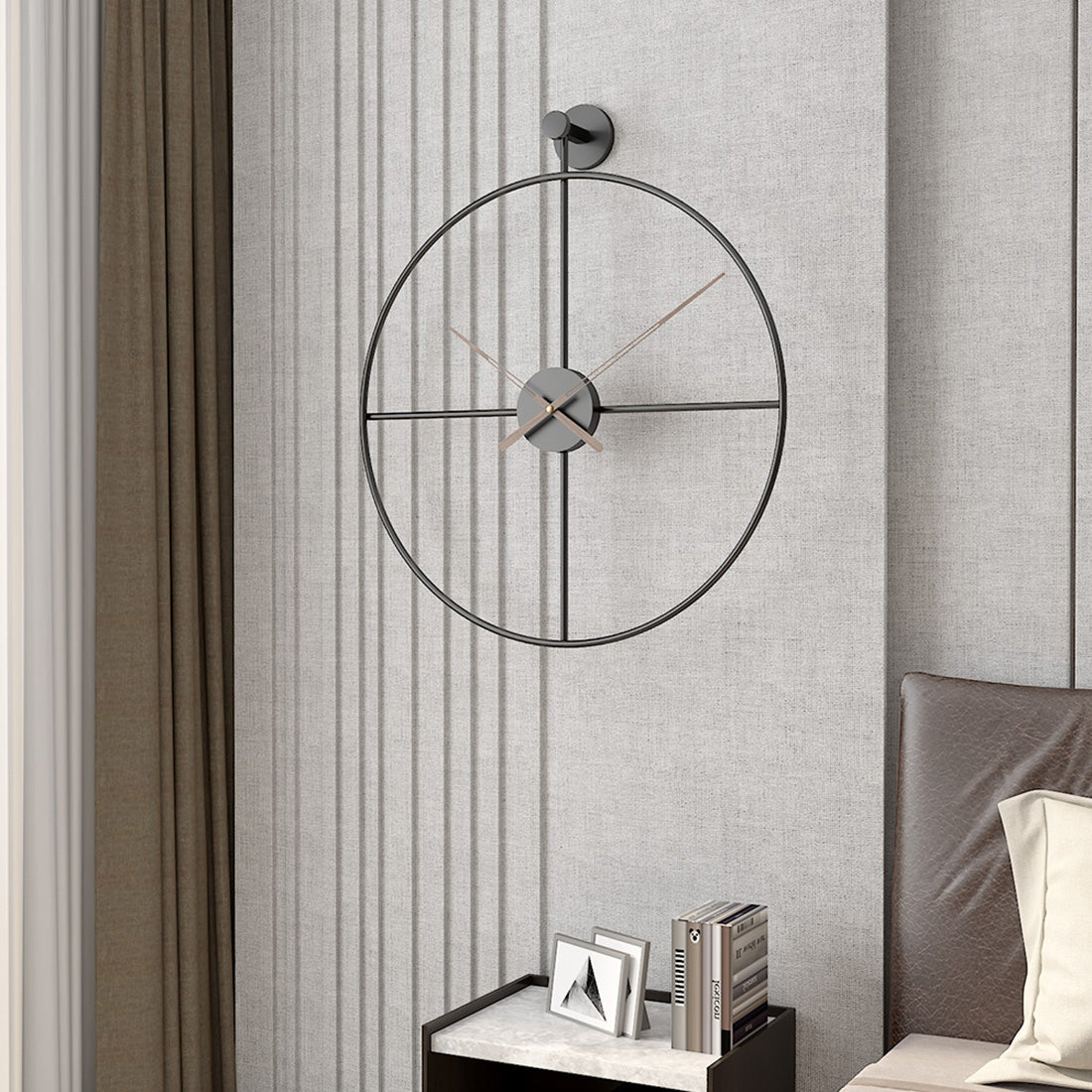 Single Loop Wall Clock