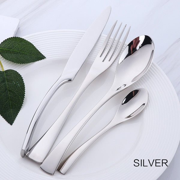 The Smooth Cutlery Set Collection (4 Piece)