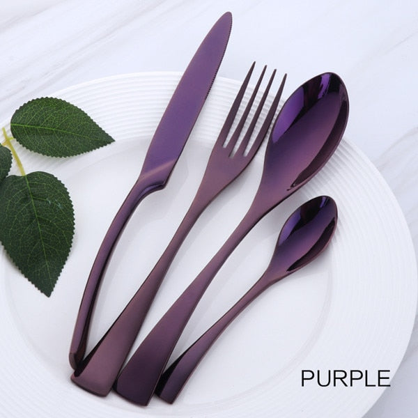 The Smooth Cutlery Set Collection (4 Piece)