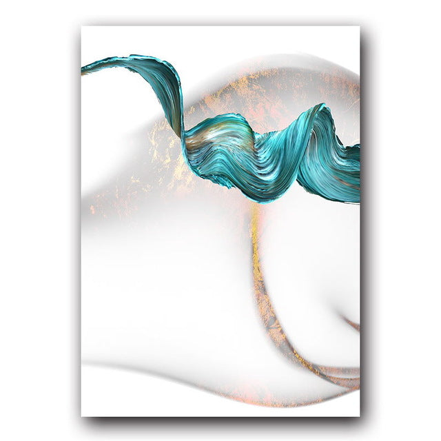 Art Series - The Teal Ribbon