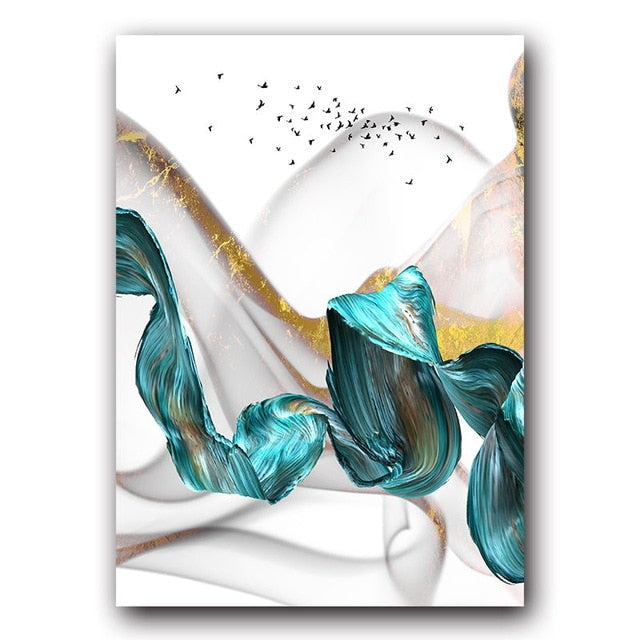 Art Series - The Teal Ribbon