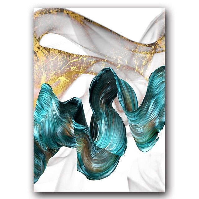 Art Series - The Teal Ribbon