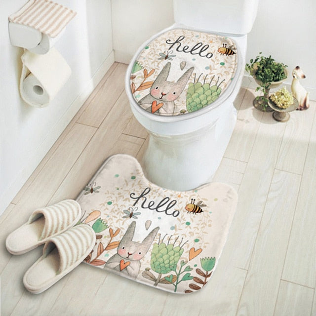 Fairytale Toilet Mat Set