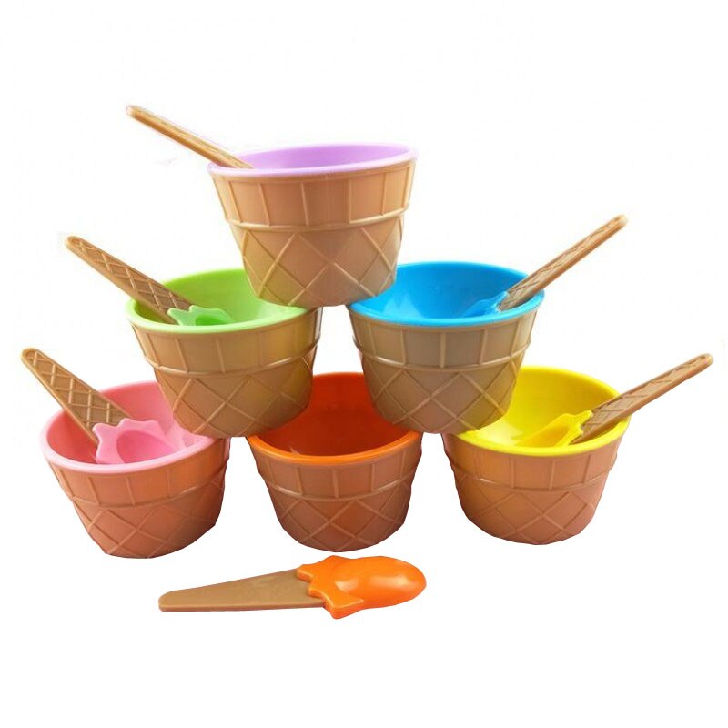 6 Piece Ice Cream Cups