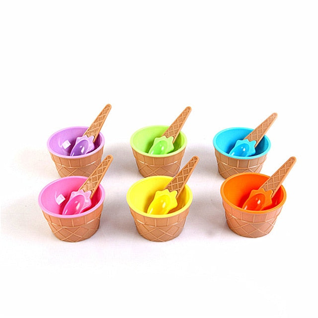 6 Piece Ice Cream Cups