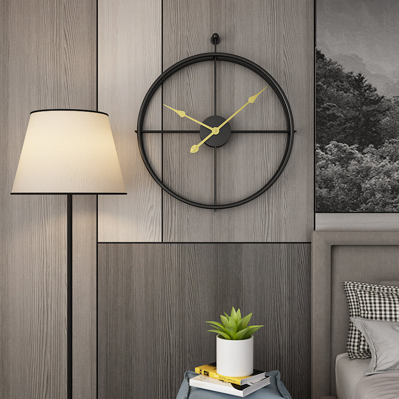 Chrome Wall Clock