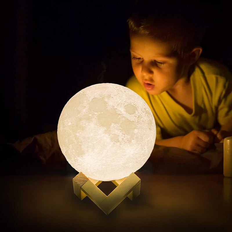 Rechargeable Moon Lamp