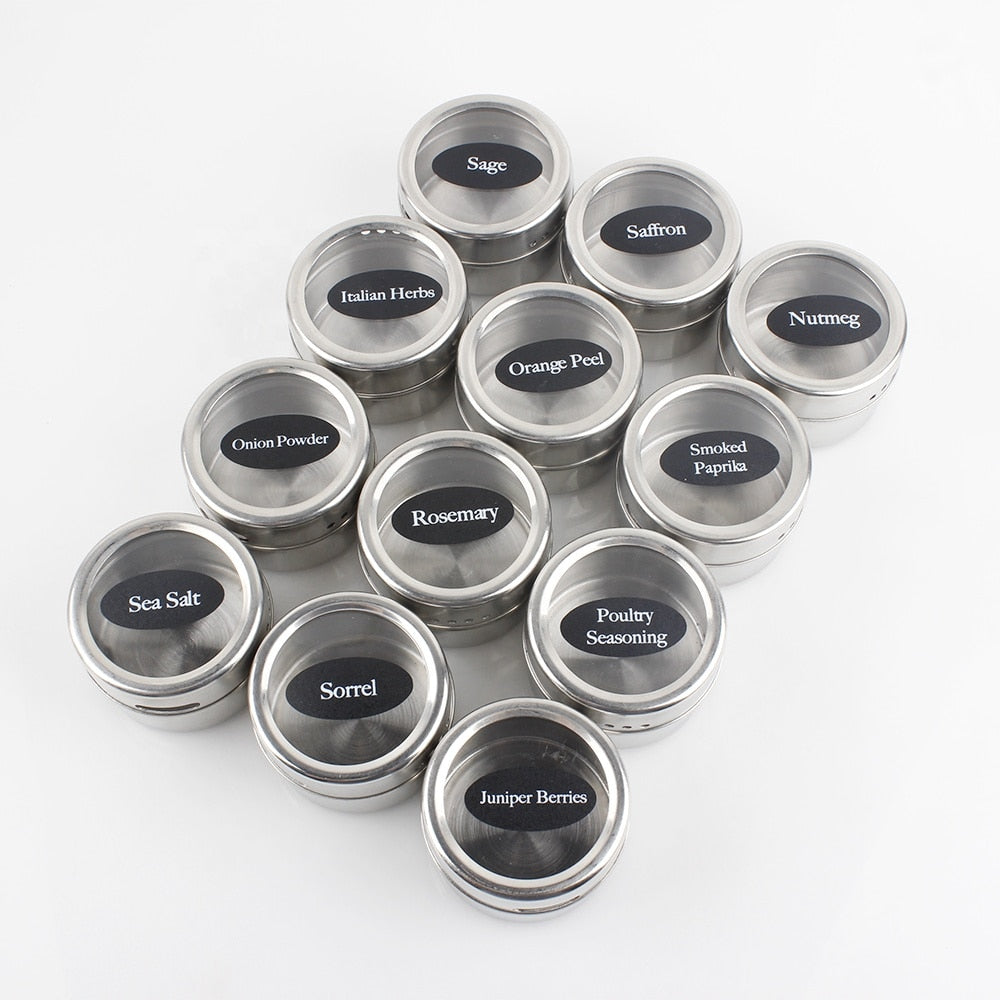 Magnetic Spice Tins